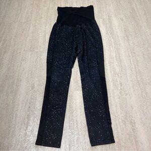 Motherhood Maternity workout leggings mesh medium